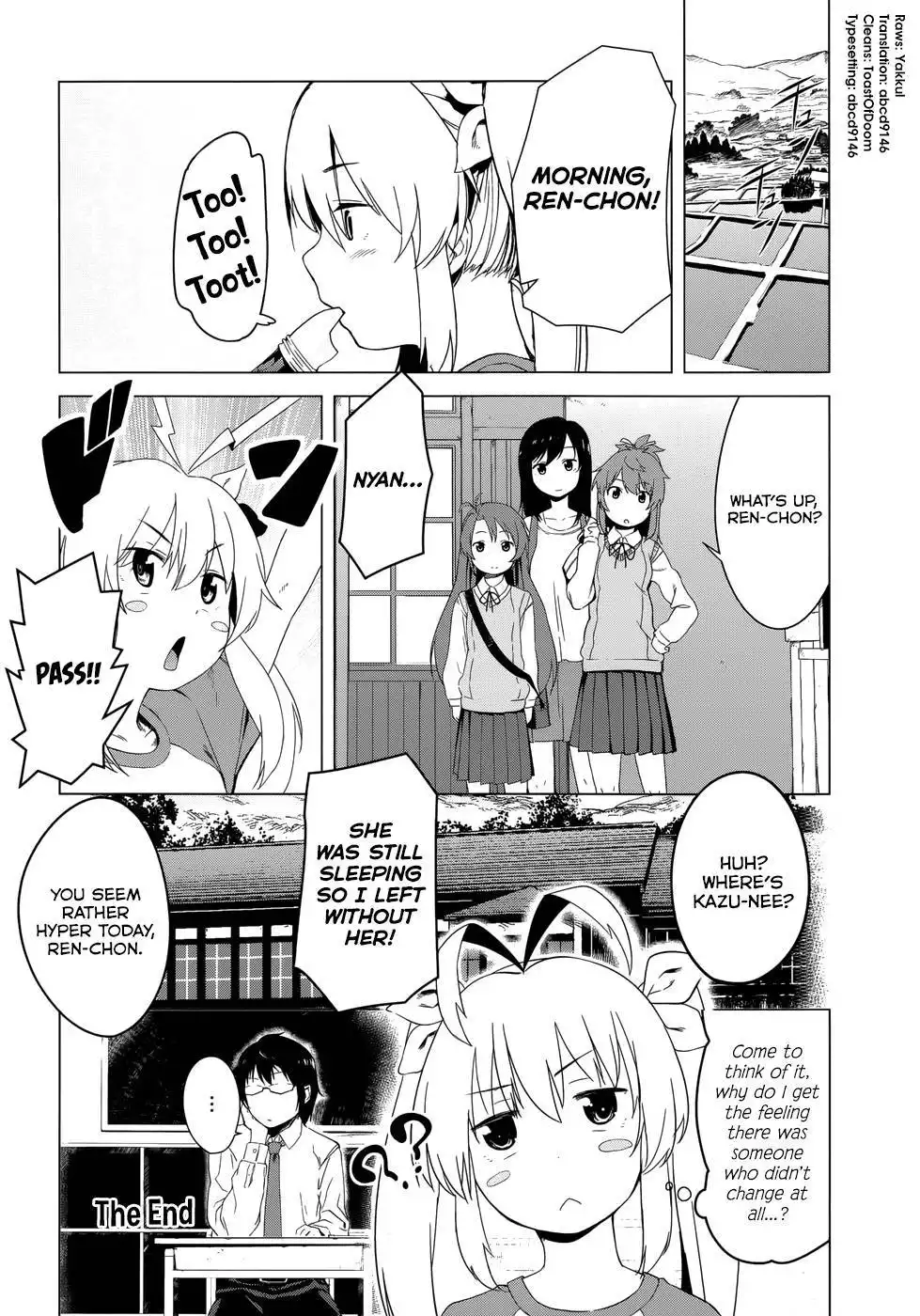 Non Non Biyori Official Anthology Chapter 12 8